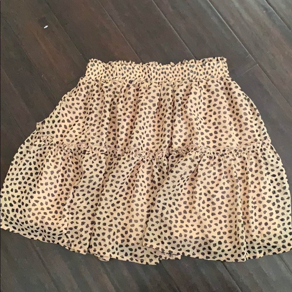 Beige skirt